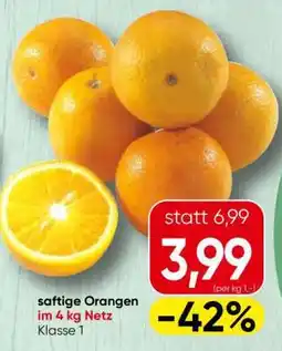 Spar Saftige Orangen Angebot