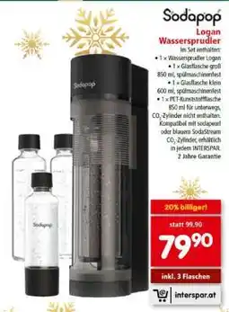 Interspar Logan Wassersprudler Angebot