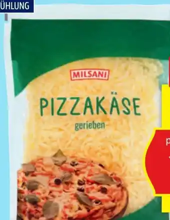Hofer Milsani Pizzakäse Gerieben Angebot