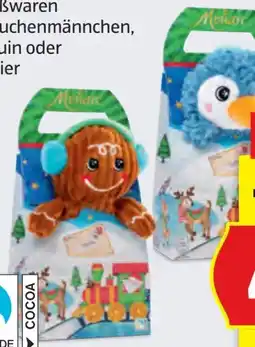 Hofer Monarc Plüschfigur mit Schokolade Angebot