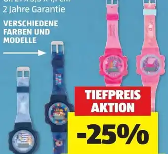 Hofer Kinder-Lizenz-Uhren Angebot