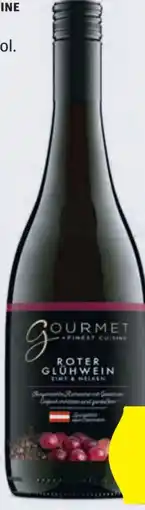 Hofer Gourmet Finest Cuisine Roter Glühwein Angebot