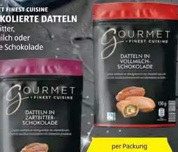 Hofer Gourmet Finest Cuisine Schokolierte Datteln Angebot