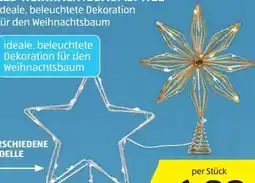 Hofer Home Creation LED Weihnachtsbaumspitze Angebot