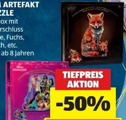 Hofer Premium Artefakt Holz Puzzle Angebot