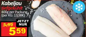 Kabeljau tiefgekühlt