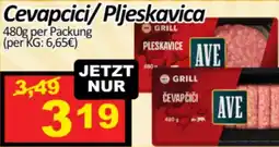 Wurstico Cevapcici/Pljeskavica Angebot