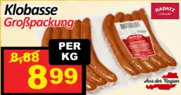 Wurstico Klobasse Groẞpackung Angebot