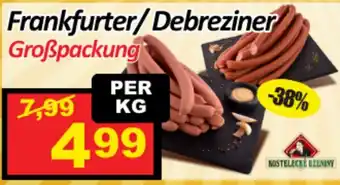 Wurstico Frankfurter/Debreziner Angebot