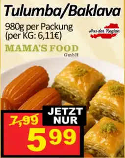 Wurstico Tulumba/Baklava Angebot