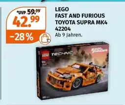 Müller Lego fast and furious toyota supra Angebot