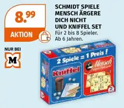 Müller Schmidt spiele mensch ärgere dich nicht und kniffel Angebot