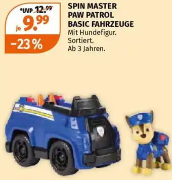 Spin master paw patrol basic fahrzeuge