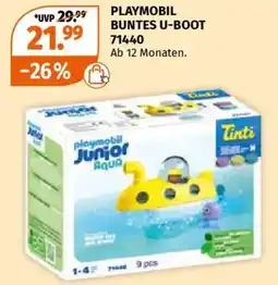 Müller Playmobil buntes u-boot Angebot