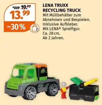 Lena truxx recycling truck