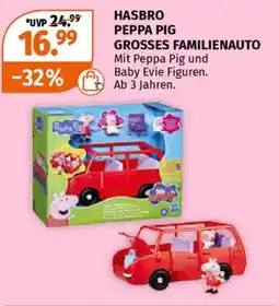 Müller Hasbro peppa pig grosses familienauto Angebot