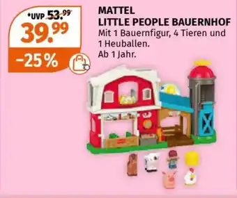 Müller Mattel little people bauernhof Angebot