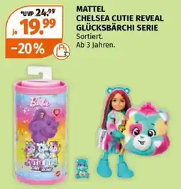 Müller Mattel chelsea cutie reveal glücksbärchi serie Angebot