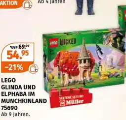 Müller Lego glinda und elphaba im munchkinland Angebot