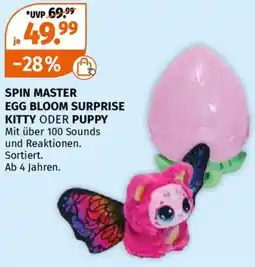 Müller Spin master egg bloom surprise kitty oder puppy Angebot