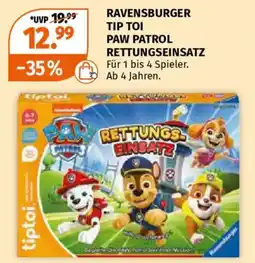 Müller Ravensburger tip toi paw patrol rettungseinsatz Angebot