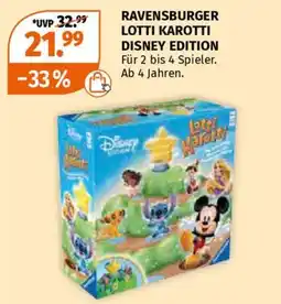 Müller Ravensburger lotti karotti disney edition Angebot