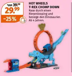 Müller Hot wheels t-rex chomp down Angebot