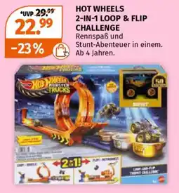 Müller Hot wheels 2in1 loop & flip challenge Angebot