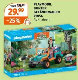 Müller Playmobil bunter geländewagen Angebot
