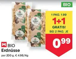 MPreis BIO Erdnüsse Angebot