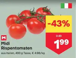 MPreis Midi Rispentomaten Angebot