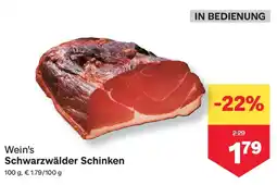 MPreis Wein's Schwarzwälder Schinken Angebot