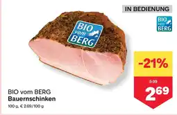 MPreis BIO vom BERG Bauernschinken Angebot