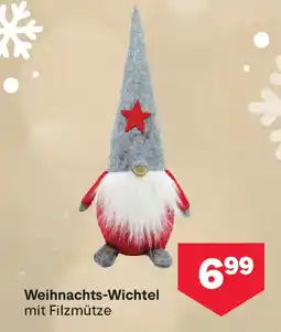 MPreis Weihnachts-Wichtel mit Filzmütze Angebot