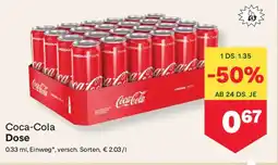 MPreis Coca-Cola Dose Angebot
