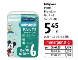 dm babylove Pants Premium Angebot