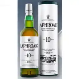 T&G Laphroaig Scotch Whisky 10yo mit Glas T&G Angebot