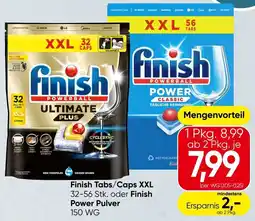 Spar Finish Tabs/Caps XXL Angebot