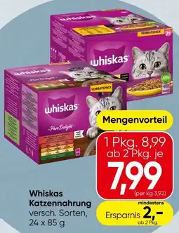 Spar Whiskas Katzennahrung Angebot