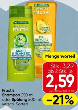 Spar Fructis Shampoo Angebot