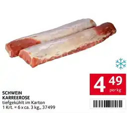 Transgourmet Schwein karreerose Angebot