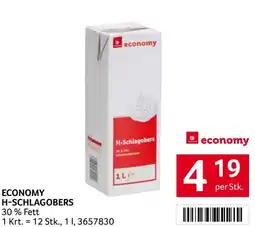 Transgourmet Economy h-schlagobers Angebot