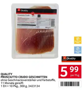 Transgourmet Quality prosciutto crudo geschnitten Angebot