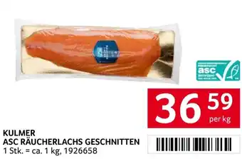 Transgourmet Kulmer asc räucherlachs geschnitten Angebot