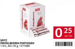 Transgourmet Spitz preiselbeeren portionen Angebot