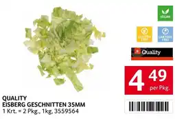 Transgourmet Quality eisberg geschnitten 35mm Angebot