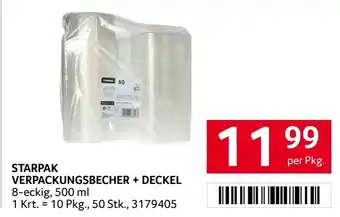 Transgourmet Starpak verpackungsbecher + deckel Angebot