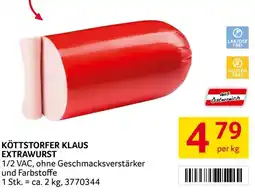 Transgourmet Köttstorfer klaus extrawurst Angebot