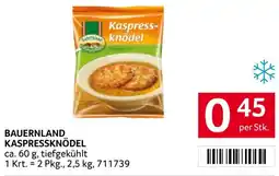 Transgourmet Bauernland kaspressknödel Angebot