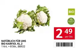 Transgourmet Natürlich für uns bio karfiol Angebot